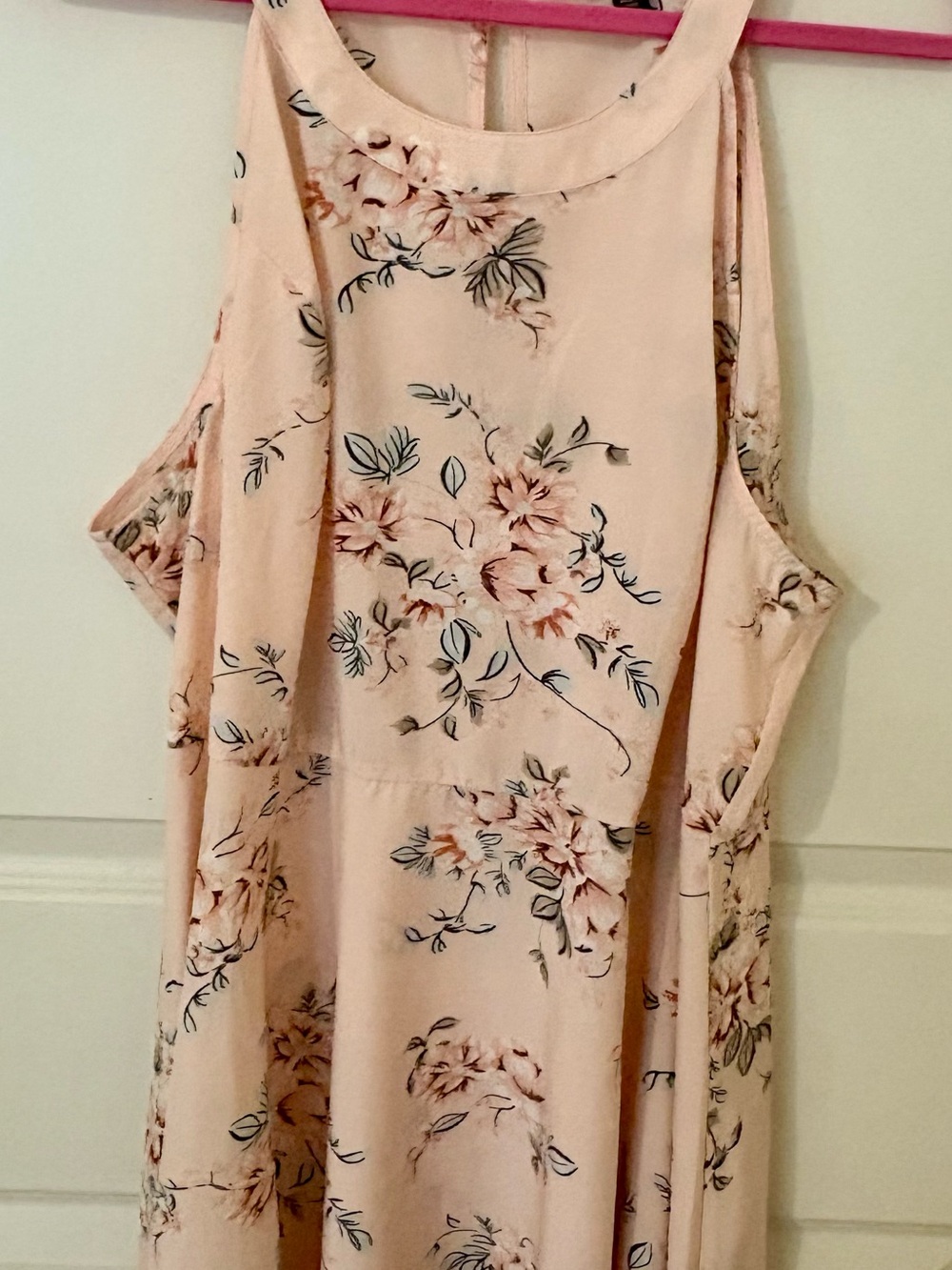 torrid Blush Pink Floral Dress Top